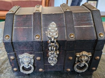 Treasure Chest Box - Clasp Needs Reattaching