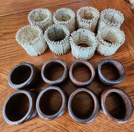 2 Sets Of Napkin Rings