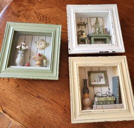 3 Shadow Boxes