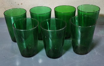 7 - 4' Forest Green Tumblers