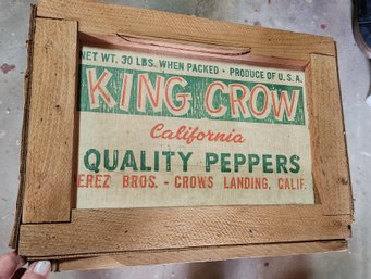 King Crow Pepper Crate
