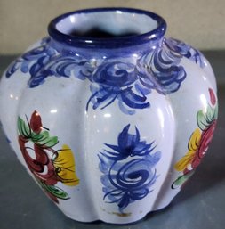 4' Vase Made In Portugal