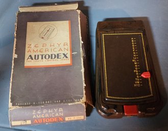 Zephyr American Autodex