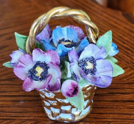 #55 - Porcelain Flower Basket