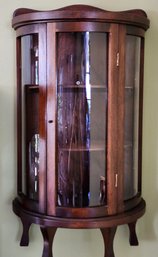 #120 - Small Curio Cabinet  - Can Stand Or Hang On Wall