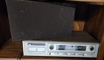 Sano MPX-2000 8 Track Player - 1 Speaker - Untested