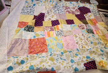Handmade Quilt 43 X 56