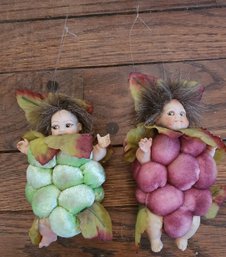 Green And Red Grape Dolls
