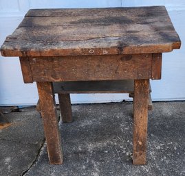 Wooden Workshop Table
