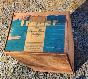 Trader Wood Crate