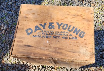 Day & Young Wood Crate - Last Minute Add On