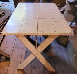 Handmade Table - Probably From A Shutter
