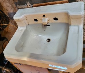 Vintage Enamel Sink #2