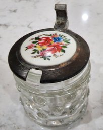 Schnapskrugerl 2' Tall Stein With Slot For Spoon
