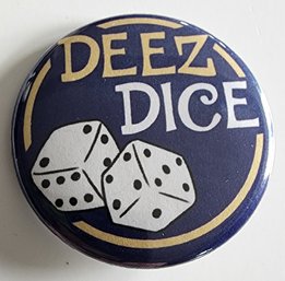Gamers Pin - Deez Dice - 1.5' - New