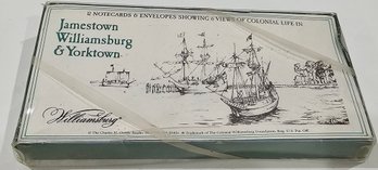 12 Note Cards Set - Jamestown & Williamsburg