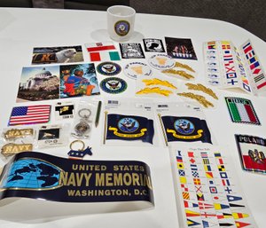 Navy Items - Stickers, Keychains,  Mug, Pins