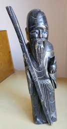 Carved Wooden Statue