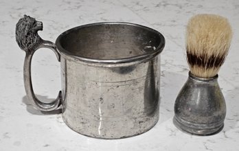 Concord England Shaving Cup And Brush