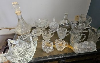 Glass Butter Dish, Creamers And More