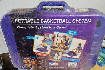 Portable Basketball System - New Sealed In Case