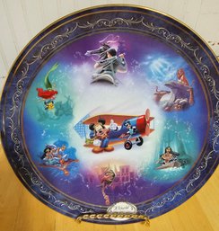 A World Of Adventure Plate With Stand