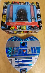 Star Wars Tin & Darth Vader Candy Dispenser