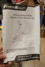 342 - Fitness Reality R4000 Recumbent Bike