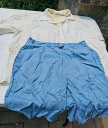 #65 & #67 - Vintage Men's Shorts And Shirt