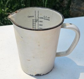 #70 - Enamel Pitcher