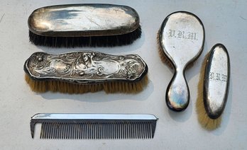 #84 - Sterling Brush Lot