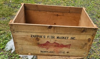 #216 - Crate- Zappias Fish Market