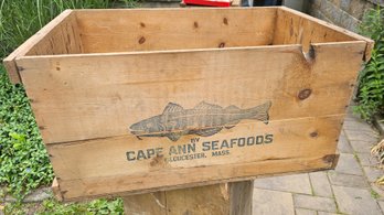 #218 - Crate- Cape Ann Seafoods