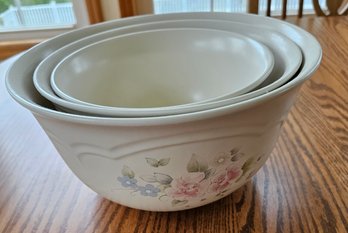 #3 - Pfaltzgraff Nesting Bowls