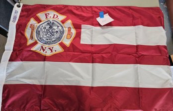 #141 - FDNY Flag - 23 X 36