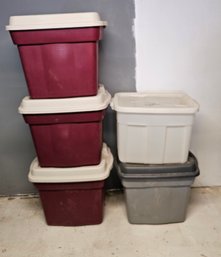 5 Storage Bins