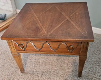 Side Table With Drawer