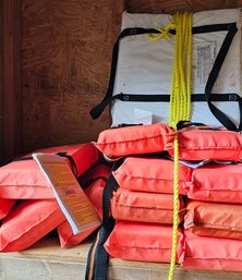 6 Life Vests- 3 NWT