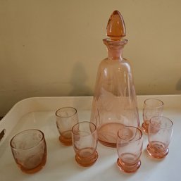 #305 - Czechoslovakian Decanter Set