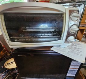 #573 - Microwave And Toaster  - Untested