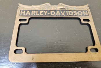 #66 - Harley Motorcycle Plate Frame