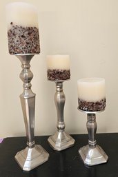 #69 - 7, 11 & 15' Candle Holders