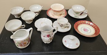 #124 - Cups, Saucers & Creamers