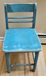 #168 - Blue Chair