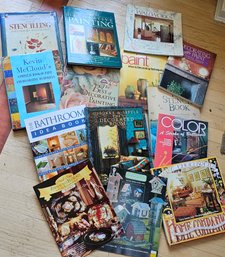 #175 - Book Lot- Painting / Stenciling
