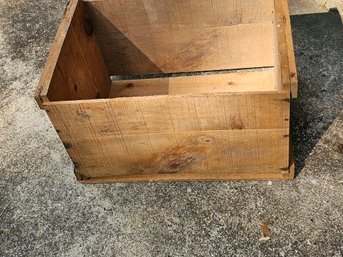 Wood Crate - Last Minute Add On