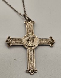 #F - 1819 Ulrich Zwingli Cross And Chain - Swiss Religious Leader