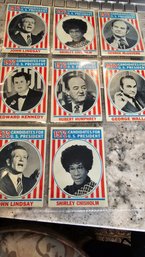 #11 - 1972 Presidential Candidates For US President Trading Cards