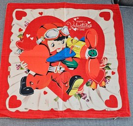 #99 - Brand New -  Vintage Looking - Valentines Pillow Cover - V