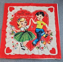 #98 - Brand New -  Vintage Looking - Valentines Pillow Cover - V